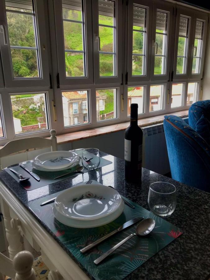 La Casina De Colores De Cudillero Bagian luar foto