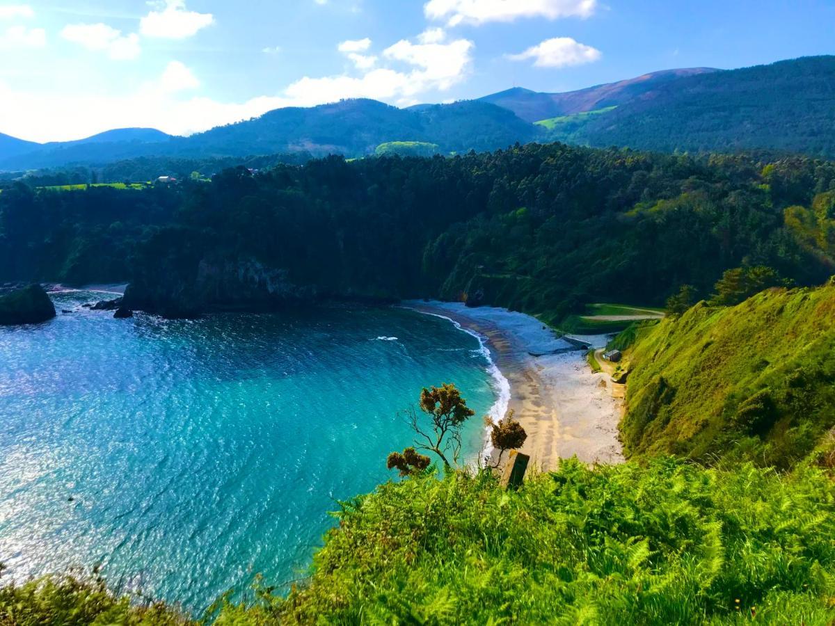 La Casina De Colores De Cudillero Bagian luar foto
