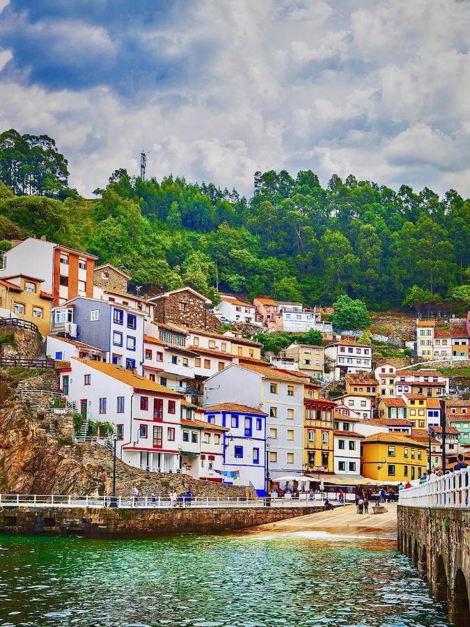 La Casina De Colores De Cudillero Bagian luar foto