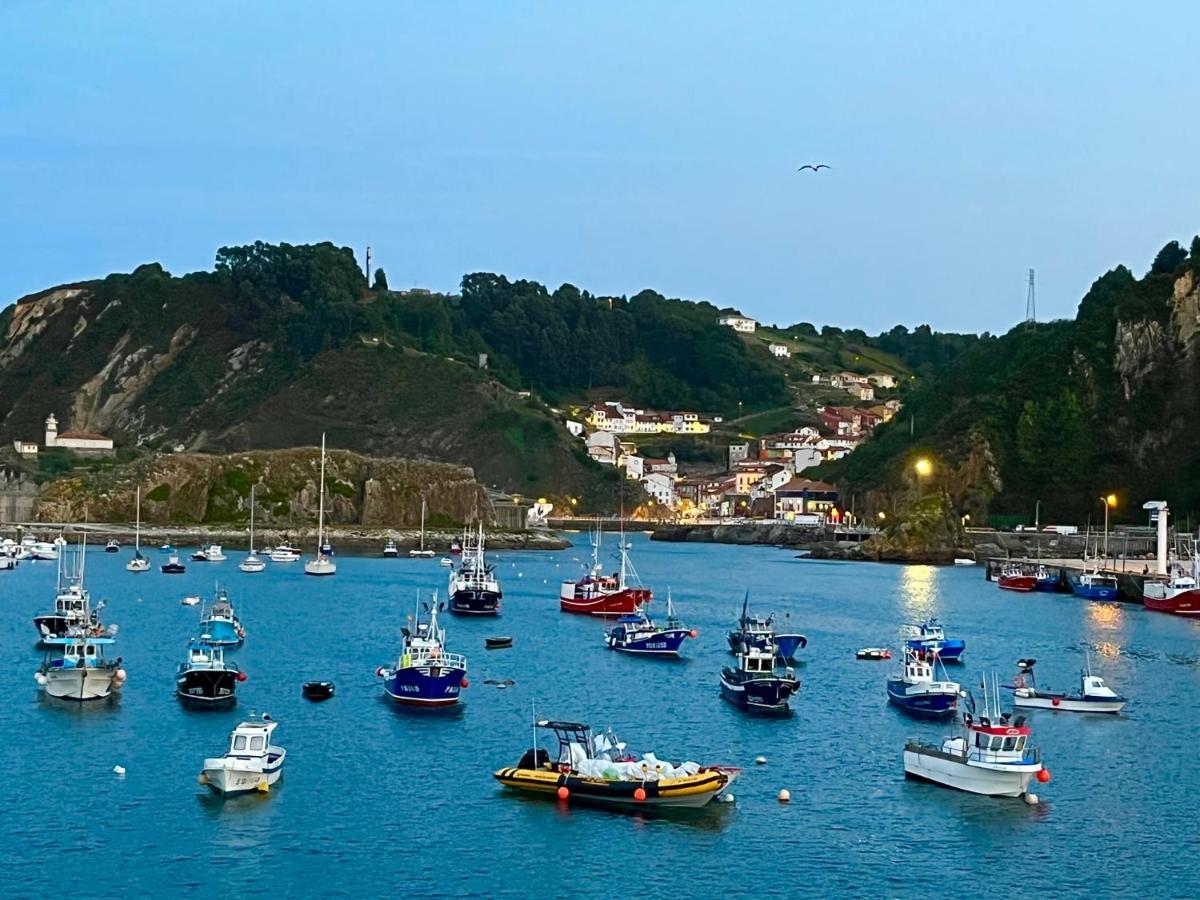 La Casina De Colores De Cudillero Bagian luar foto